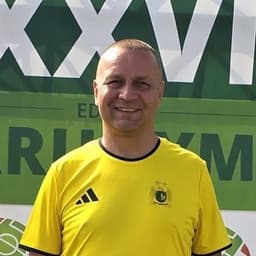 Krystian Wateha, trener grupy Skrzaty